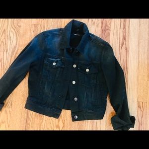J Brand black denim jacket